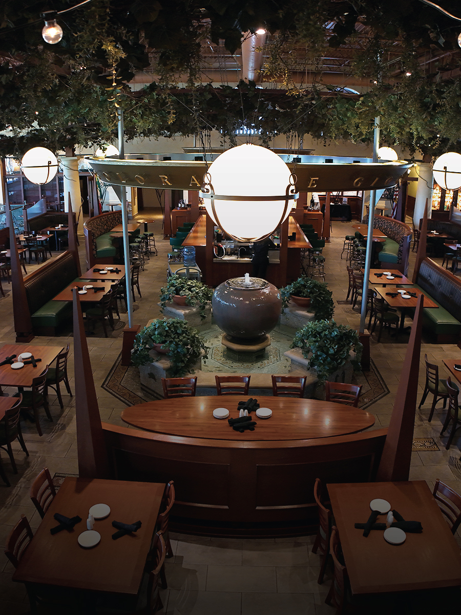 Dining at Palazzo di Bocce